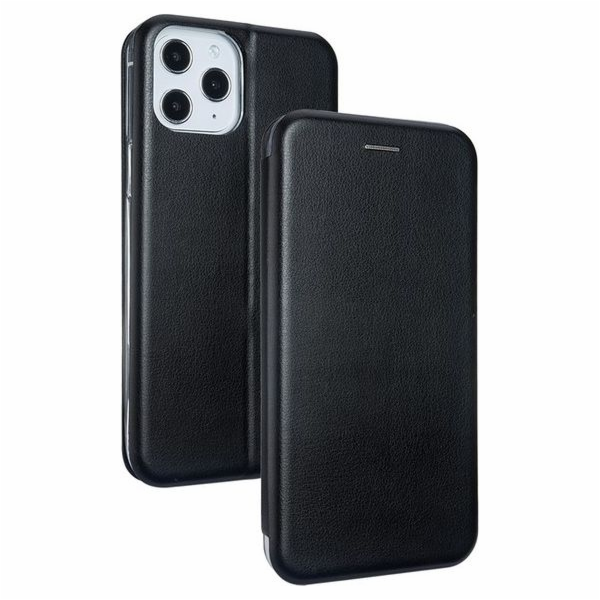 Pouzdro Book Magnetic iPhone 12 6.7 Pro Max černo/černé