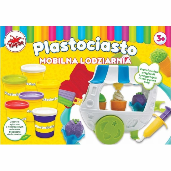 Mobilní zmrzlinárna Playme Plastociasto
