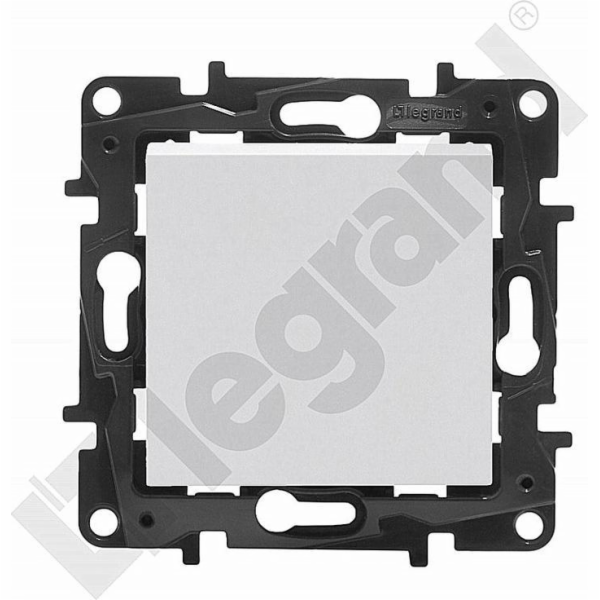 Legrand Niloe Step - 10 AX jednopólový spínač - bílý 863101
