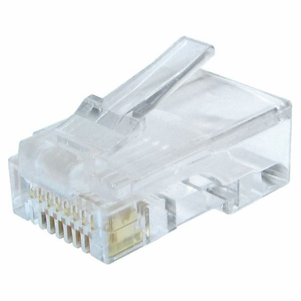 GEMBIRD LC-8P8C-002/10 LAN modular plug 8P8C for solid CA...