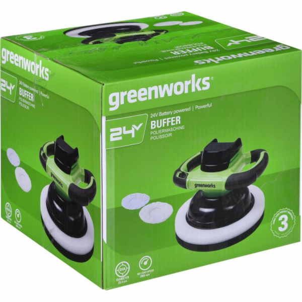 Greenworks 24V leštička GREENWORKS G24BU10 - 3502107
