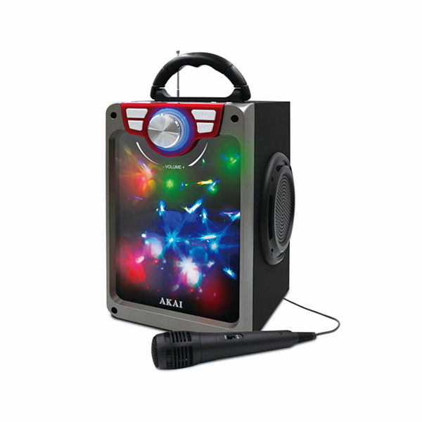 Reproduktor AKAI, CEU-7300BT, přenosný, Bluetooth, FM, US...