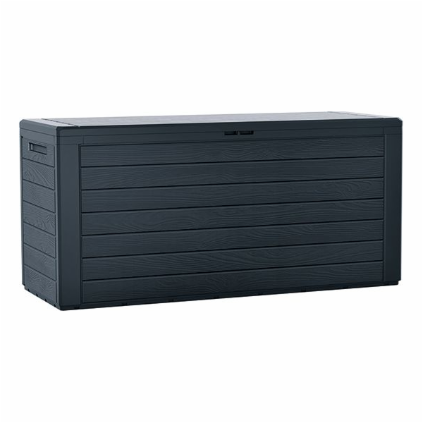 Prosperplast WOODEBOX 280 l antracit Zahradní box 