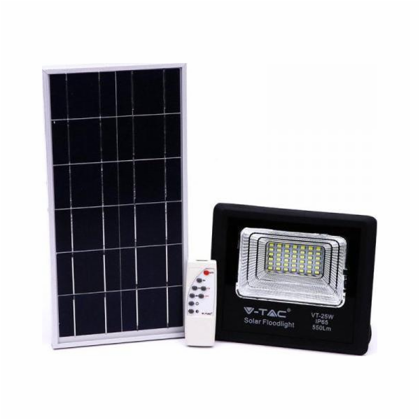 V-TAC VT-25W 12W Svítidlo solární V-TAC VT-25W 12W 4000K