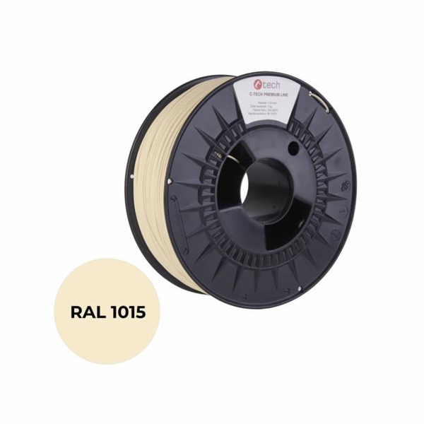C-TECH Tisková struna (filament) PREMIUM LINE, PLA, slono...