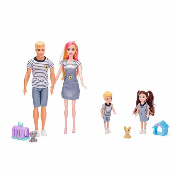 Panenka Woody Rodina s mazlíčky, 30 cm