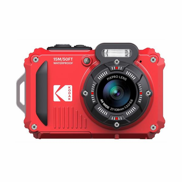 KODAK WPZ2 digitální fotoaparát, červená