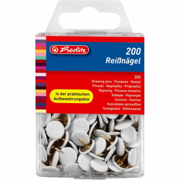 Herlitz Pins, 200 ks (8770158)