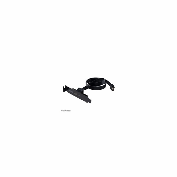 AKASA adaptér MB interní, USB 3.1, PCI závorka s Type-C k...