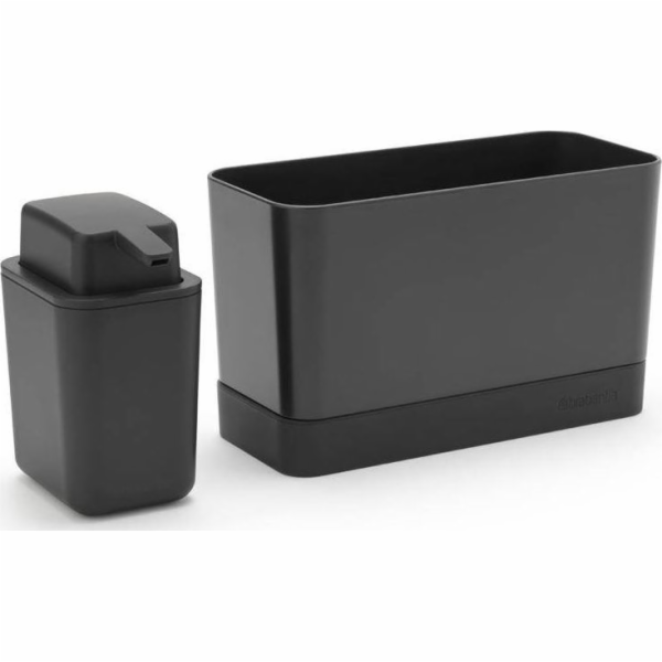 Brabantia organizér ke drezu s dávkovacem tm. sedý