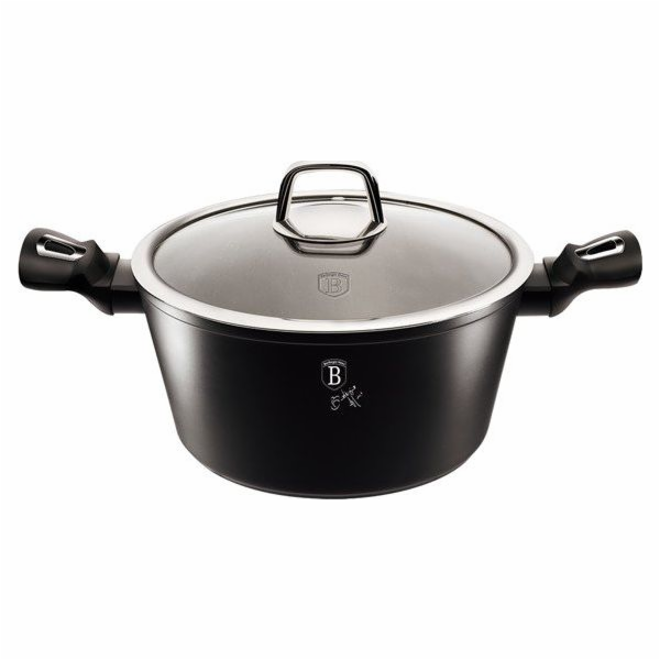 BerlingerHaus kastrol s poklicí 24cm BH-1852 Black Silver