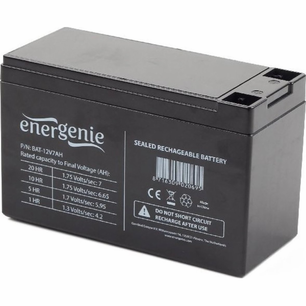 Baterie Gembird 12V / 7Ah (BAT-12V7AH)