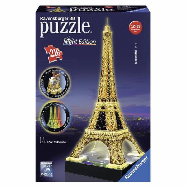 Ravensburger Eiffelova věž v noci (125791)