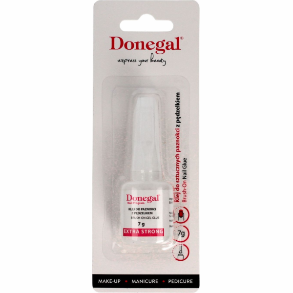 Donegal LEPIDLO na umělé nehty se štětečkem (3100) transp...