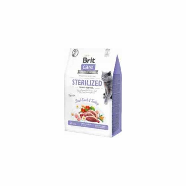 VAFO PRAHS BRIT CARE CAT STERILIZOVANÁ VÁHA 400G GF