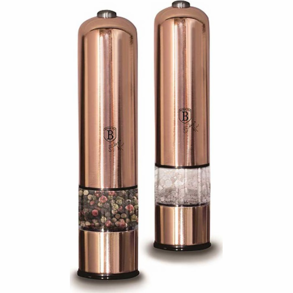 BerlingerHaus mlýnek na koření 2ks BH-1905 Rosegold