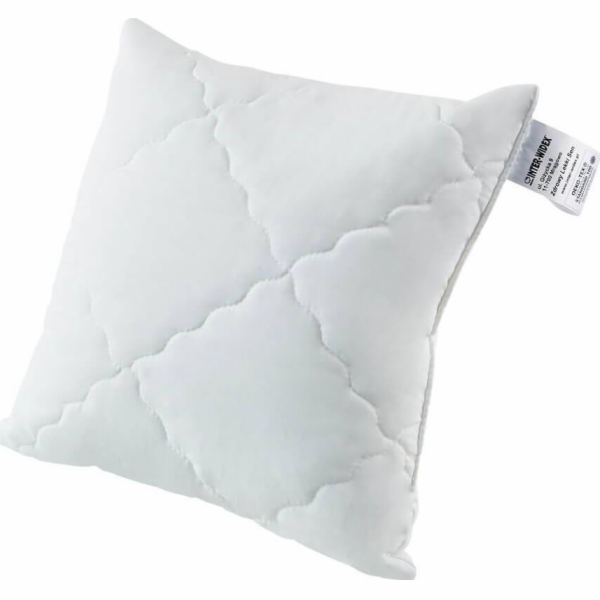 KLASICKÝ-BÍLÝ&nbsp;PROŠÍVANÝ&nbsp;POLŠTÁŘ&nbsp;40X40