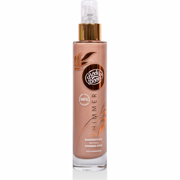 Bielenda Body Boom Shimmer Gold rozjasňovač 100 ml