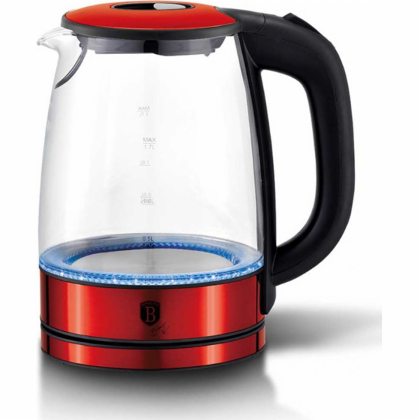 BerlingerHaus rychlovarná konvice BH-9117 Burgundy Metallic