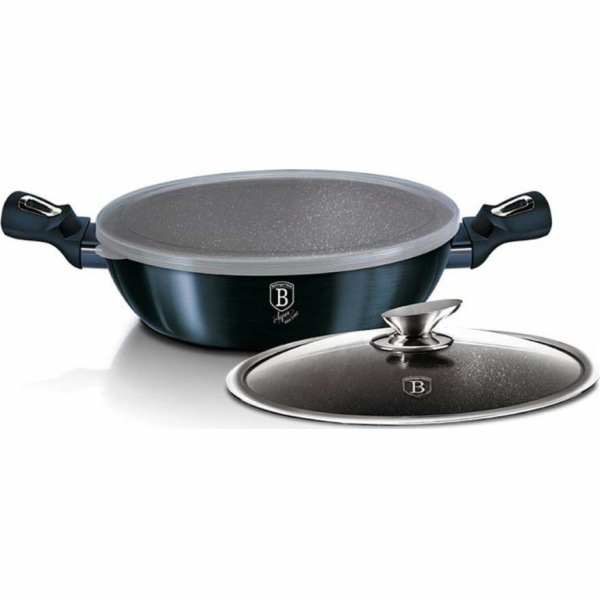 BERLINGERHAUS Pekáč litinový s poklicí 30 cm Black Rose C...