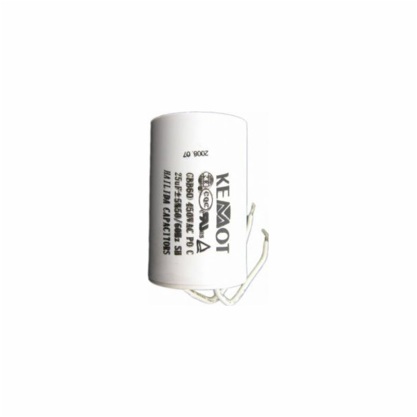 Kondenzátor rozběhový motorový  25uF 450V