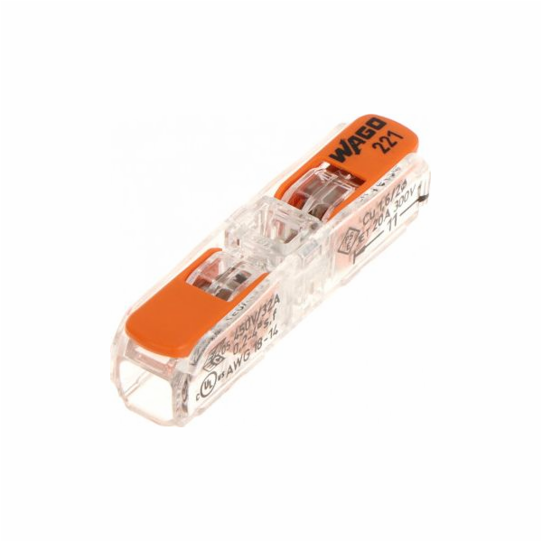 WAGO svorka 1x 0,2-4mm2 přímá spojka