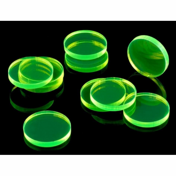 Crafters Crafters: Akrylové fixy - průhledné - fluo - zel...