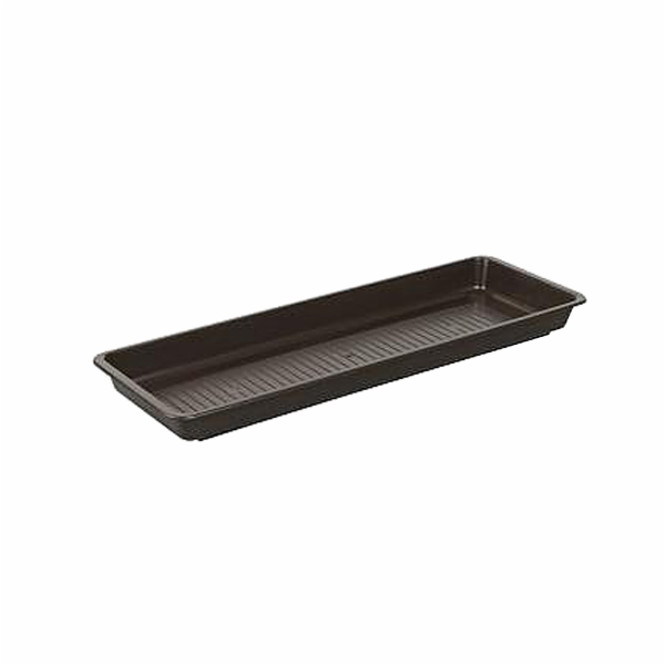 Miska pod truhlík 40 cm Garden hnědá