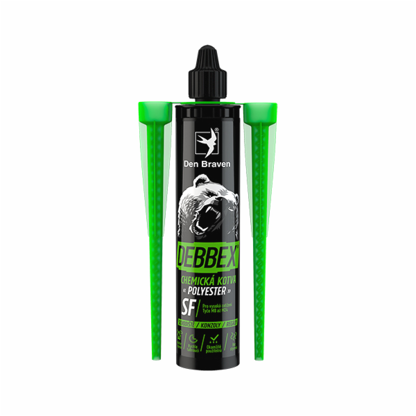 Den Braven Chemická kotva polyester 280ml Debbex SF
