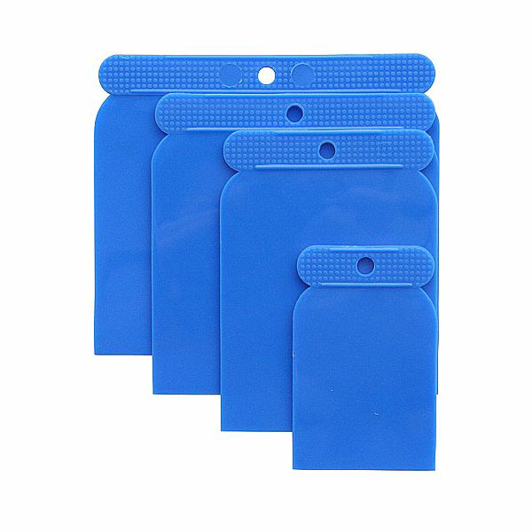 Stěrka sada 4 ks plast 50-80-100-120 mm
