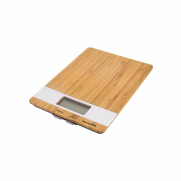 Váha kuchyňská 5 kg WHITELINE bambus/plast
