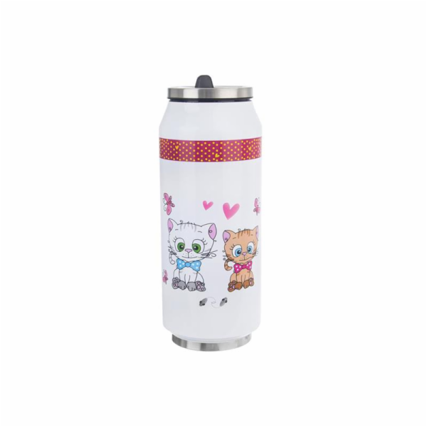 Termoska/plechovka KOCOUŘI 0,4 l