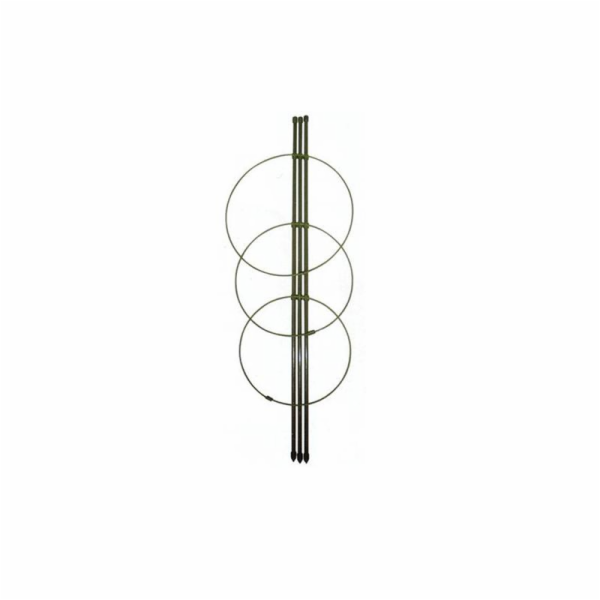 Podpěra rostlin 60 cm/3 kroužky 22,20,18 cm