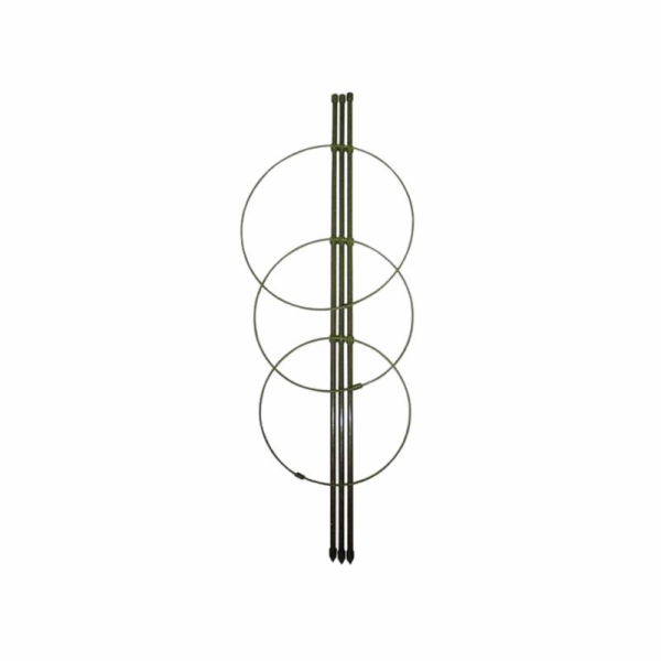 Podpěra rostlin 75 cm/3 kroužky 28,25,22 cm