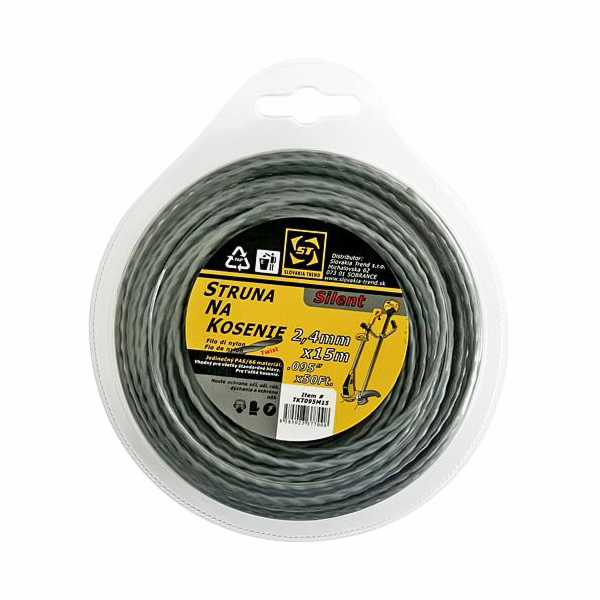 Struna do sekačky 2 mm/15 m-Twist
