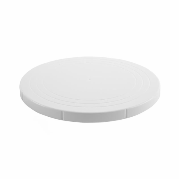 Stojan na dort servírovací 27x4 cm otočný plast