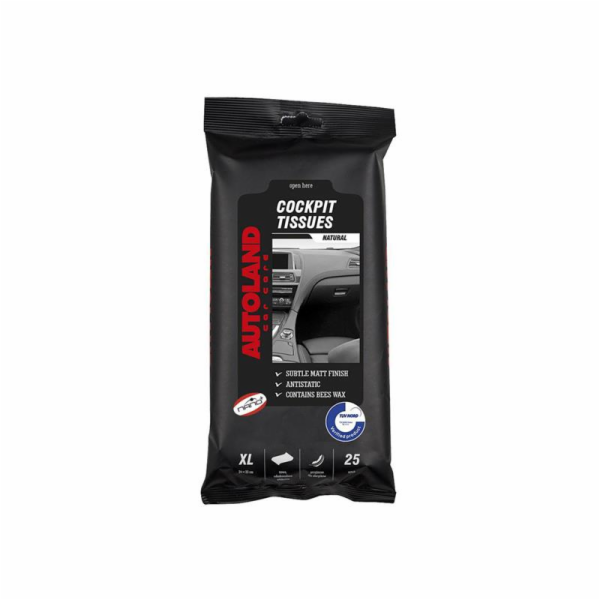 Utěrky na palubní desku auta Autoland, 25 ks.