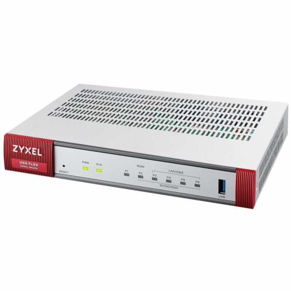 Zyxel USGFLEX100 firewall with 1-year UTM bundle, 1x giga...