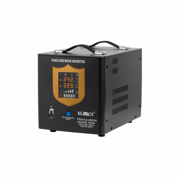 Zdroj záložní KEMOT PROsinus-2600/24 1800W 24V Black