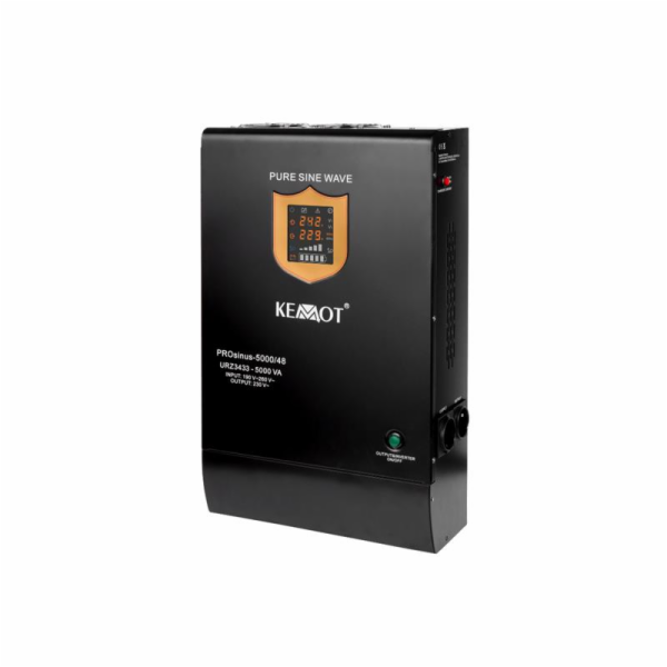 Zdroj záložní KEMOT PROsinus-5000/48 3500W 48V Black nást...