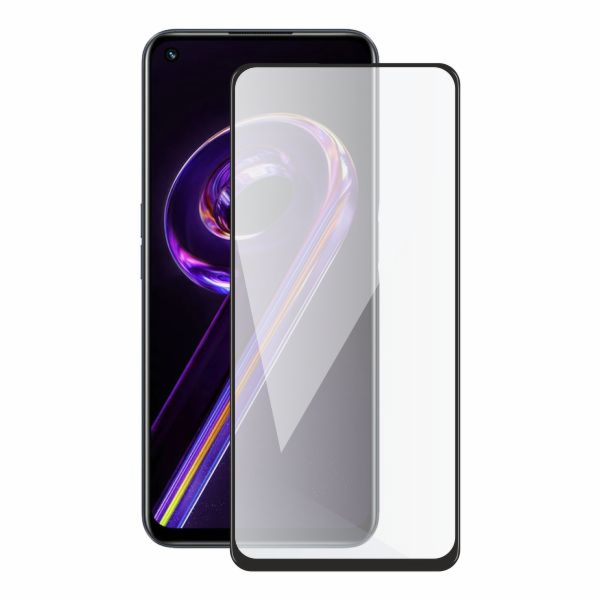 Screenshield REALME 9 Pro (full COVER black) Tempered Gla...