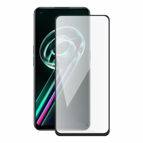 Screenshield REALME 9 Pro+ (full COVER black) Tempered Gl...