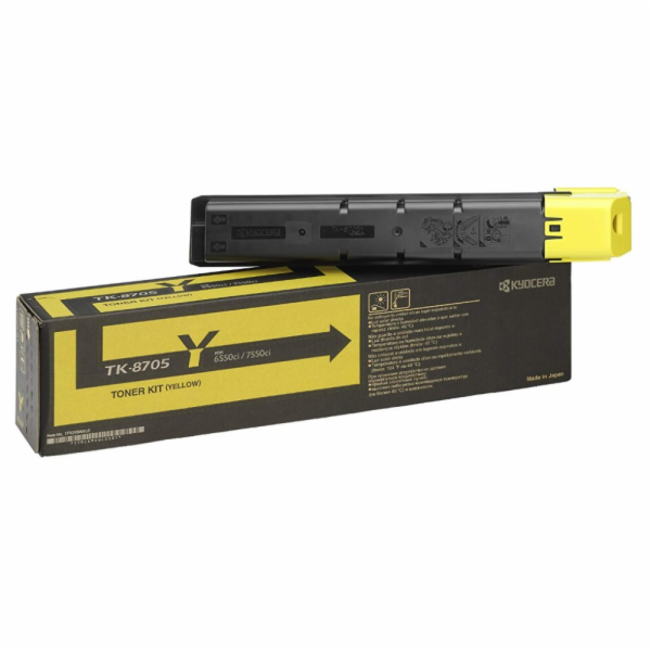 Kyocera toner TK-8705Y/ 30 000 A4/ žlutý/ pro TASKalfa 65...