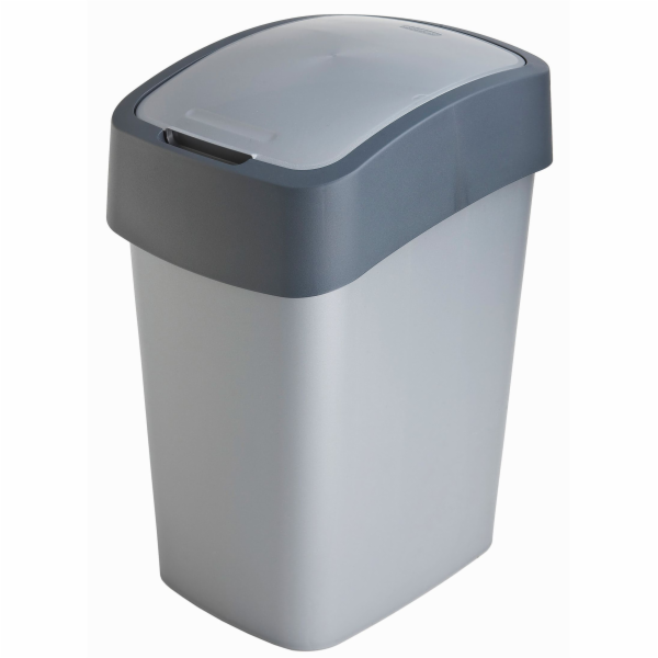 Odpadkový koš Flip Bin Silver / Grafit 25 l CURVER