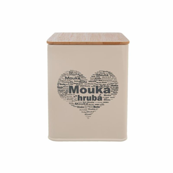Dóza SRDCE na hrubou mouku
