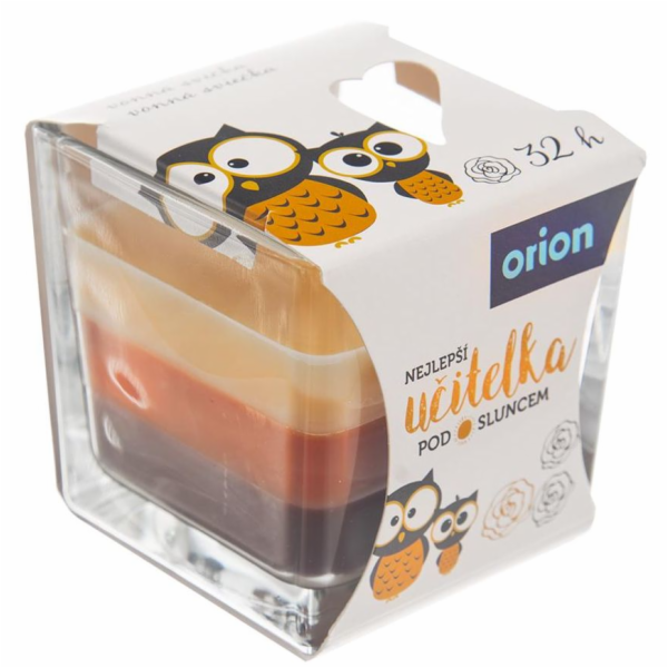 Svíčka vonná  NEJLEPŠÍ UČITELKA POD SLUNCEM  vůně pomera