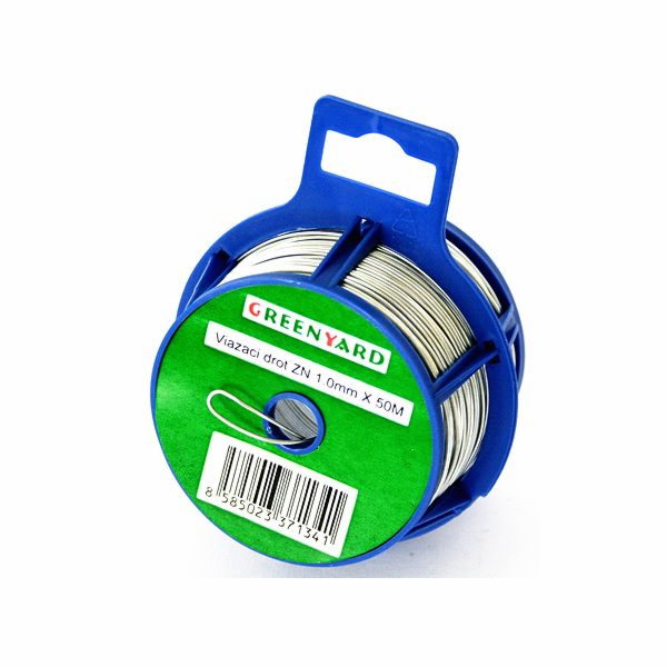 Drát vázací pozink 1,0/50 m v plastovém držáku