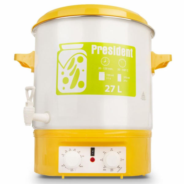 Hrnec zavařovací 27 l President elektrický