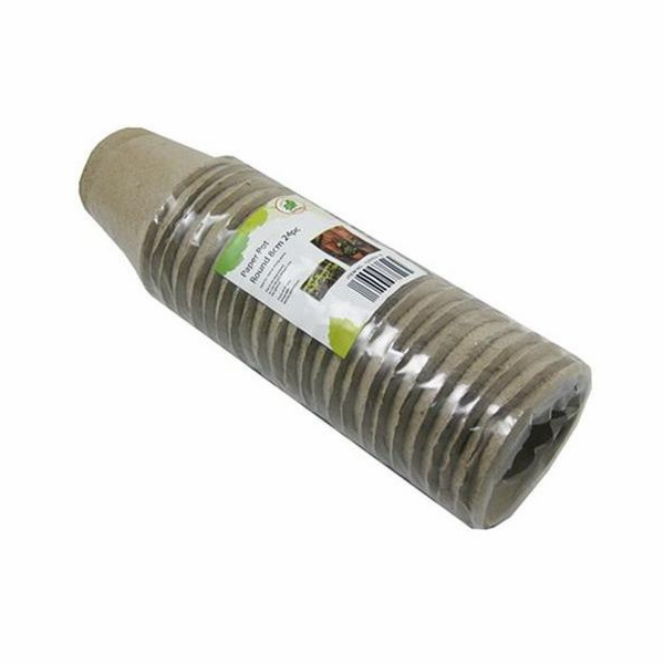 Květináč sadbovač papírový 8 cm 24 ks