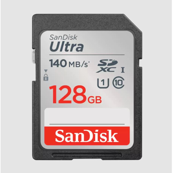 Paměťová karta Sandisk Ultra 128 GB SDXC 140 MB/s, Class ...